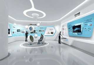 室内LED透明屏效果